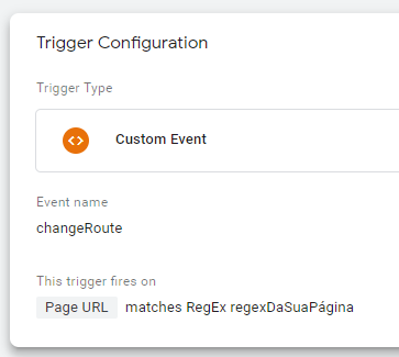 Criando o customEvent no Google TagManger
